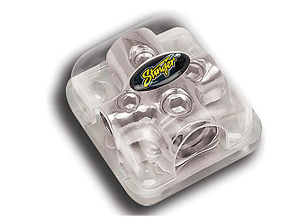 Stinger - SPD515 Splittblokk "X" 1x50mm² + 3x25mm², krom 